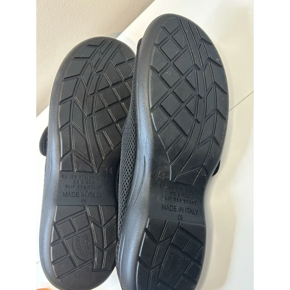 Schawos‎ Anatomic Orthotic Black Sandals EU 44 Slip Resistant Soles Men Sz 10.5
